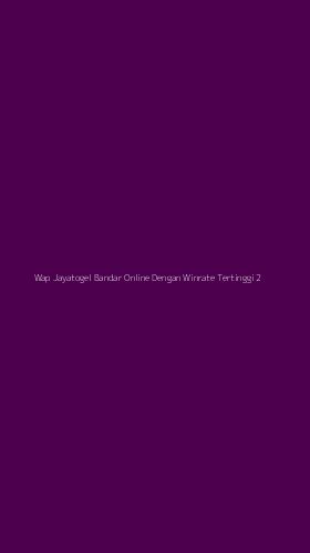 Tampilan Antarmuka Aplikasi Wap Jayatogel Bandar Online Dengan Winrate Tertinggi - 2