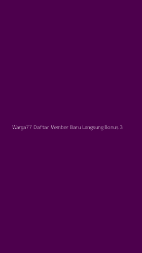 Tampilan Antarmuka Aplikasi Warga77 Daftar Member Baru Langsung Bonus - 3