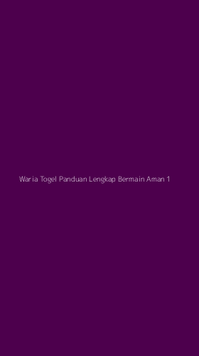 Tampilan Antarmuka Aplikasi Waria Togel Panduan Lengkap Bermain Aman - 1