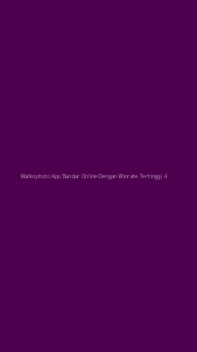 Tampilan Antarmuka Aplikasi Warkoptoto App Bandar Online Dengan Winrate Tertinggi - 4