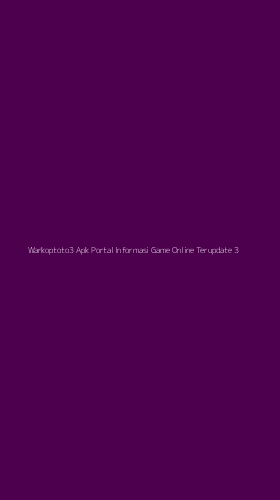 Tampilan Antarmuka Aplikasi Warkoptoto3 Apk Portal Informasi Game Online Terupdate - 3