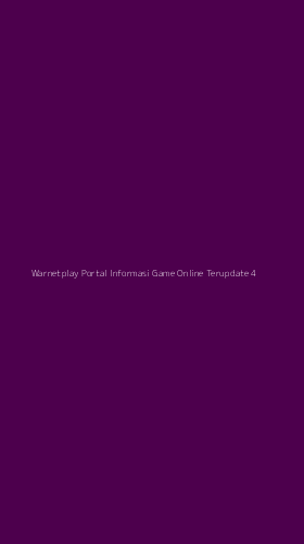 Tampilan Antarmuka Aplikasi Warnetplay Portal Informasi Game Online Terupdate - 4