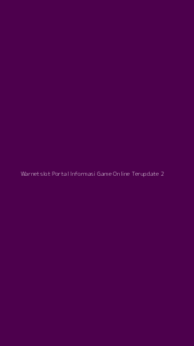 Tampilan Antarmuka Aplikasi Warnetslot Portal Informasi Game Online Terupdate - 2