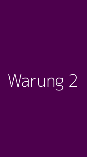 Tampilan Antarmuka Aplikasi Warung - 2
