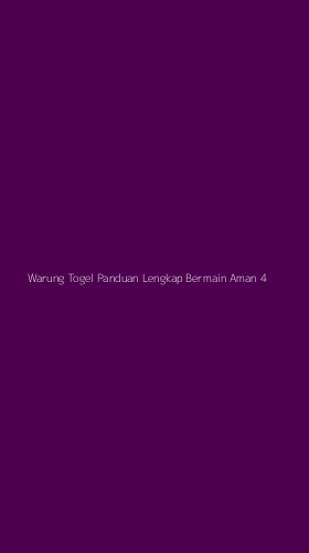 Tampilan Antarmuka Aplikasi Warung Togel Panduan Lengkap Bermain Aman - 4