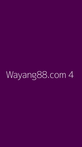 Tampilan Antarmuka Aplikasi Wayang88.com - 4