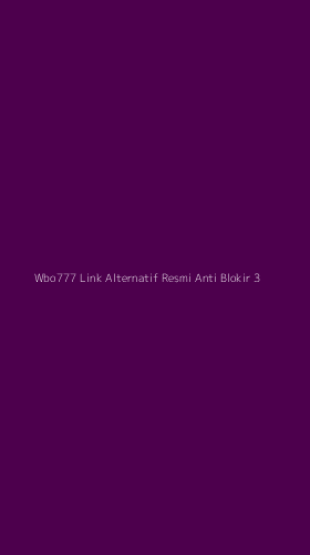 Tampilan Antarmuka Aplikasi Wbo777 Link Alternatif Resmi Anti Blokir - 3