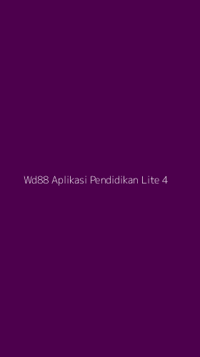 Tampilan Antarmuka Aplikasi Wd88 Aplikasi Pendidikan Lite - 4