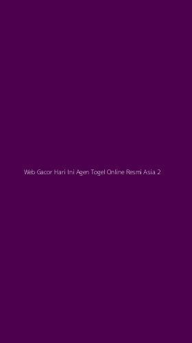 Tampilan Antarmuka Aplikasi Web Gacor Hari Ini Agen Togel Online Resmi Asia - 2
