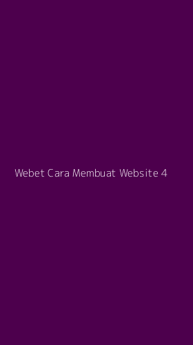 Tampilan Antarmuka Aplikasi Webet Cara Membuat Website - 4
