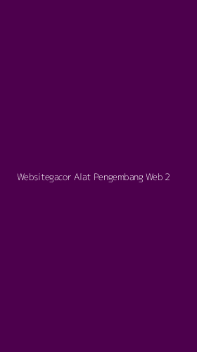 Tampilan Antarmuka Aplikasi Websitegacor Alat Pengembang Web - 2