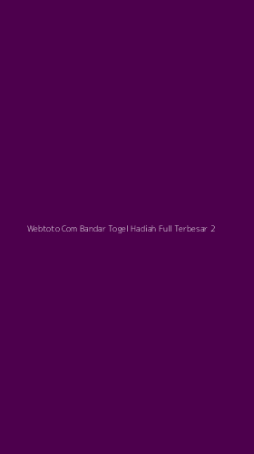 Tampilan Antarmuka Aplikasi Webtoto Com Bandar Togel Hadiah Full Terbesar - 2