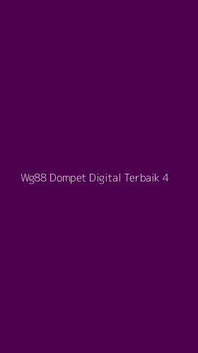Tampilan Antarmuka Aplikasi Wg88 Dompet Digital Terbaik - 4