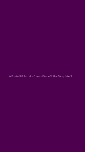 Tampilan Antarmuka Aplikasi Wifitoto188 Portal Informasi Game Online Terupdate - 3