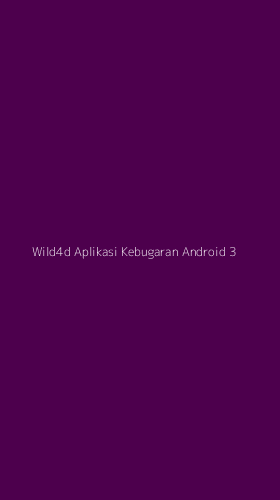 Tampilan Antarmuka Aplikasi Wild4d Aplikasi Kebugaran Android - 3