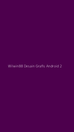 Tampilan Antarmuka Aplikasi Wilwin88 Desain Grafis Android - 2