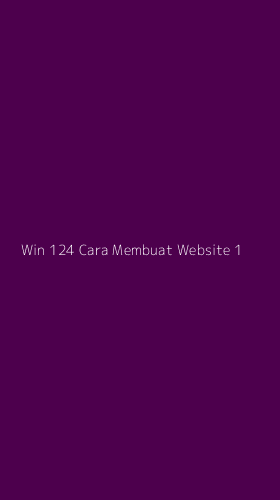Tampilan Antarmuka Aplikasi Win 124 Cara Membuat Website - 1