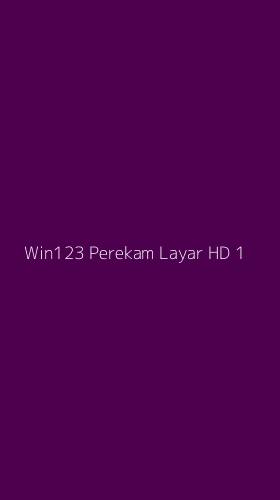 Tampilan Antarmuka Aplikasi Win123 Perekam Layar Hd - 1