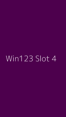 Tampilan Antarmuka Aplikasi Win123 Slot - 4