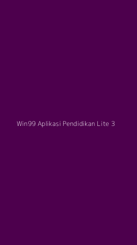 Tampilan Antarmuka Aplikasi Win99 Aplikasi Pendidikan Lite - 3