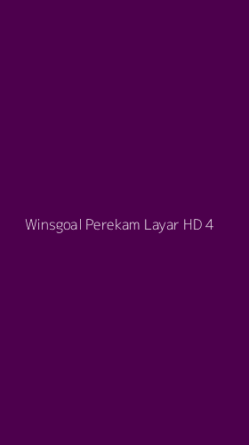 Tampilan Antarmuka Aplikasi Winsgoal Perekam Layar Hd - 4