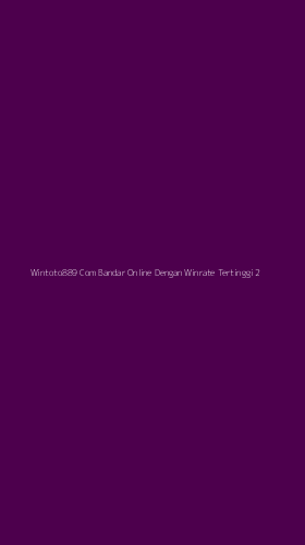 Tampilan Antarmuka Aplikasi Wintoto889 Com Bandar Online Dengan Winrate Tertinggi - 2
