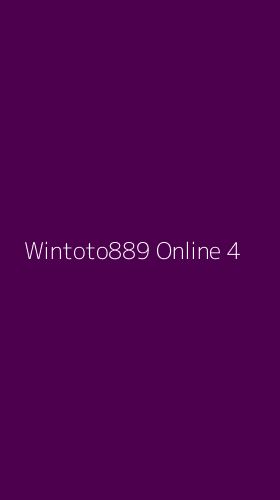 Tampilan Antarmuka Aplikasi Wintoto889 Online - 4