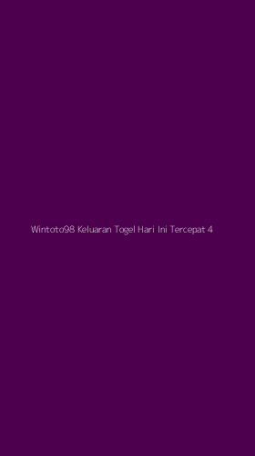 Tampilan Antarmuka Aplikasi Wintoto98 Keluaran Togel Hari Ini Tercepat - 4