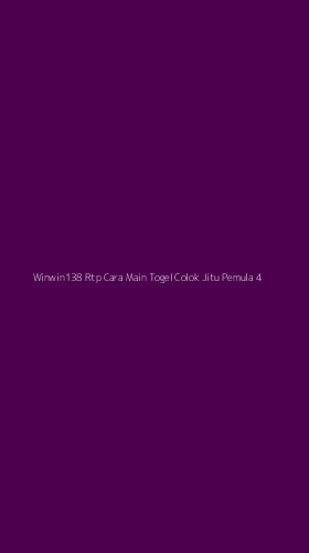 Tampilan Antarmuka Aplikasi Winwin138 Rtp Cara Main Togel Colok Jitu Pemula - 4