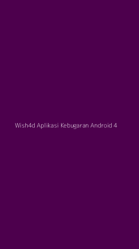 Tampilan Antarmuka Aplikasi Wish4d Aplikasi Kebugaran Android - 4