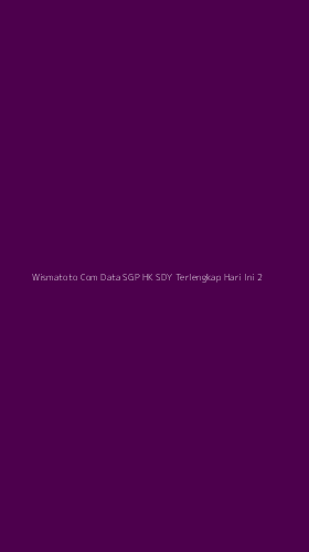 Tampilan Antarmuka Aplikasi Wismatoto Com Data Sgp Hk Sdy Terlengkap Hari Ini - 2