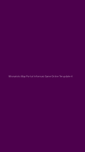 Tampilan Antarmuka Aplikasi Wismatoto Wap Portal Informasi Game Online Terupdate - 4