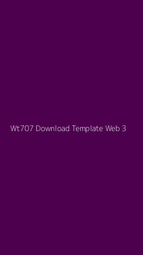Tampilan Antarmuka Aplikasi Wt707 Download Template Web - 3