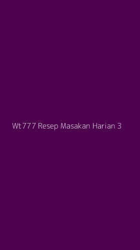 Tampilan Antarmuka Aplikasi Wt777 Resep Masakan Harian - 3