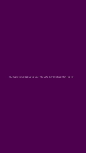 Tampilan Antarmuka Aplikasi Wumatoto Login Data Sgp Hk Sdy Terlengkap Hari Ini - 4