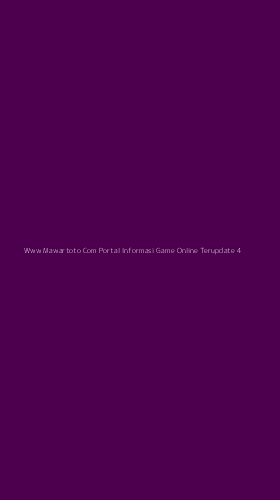 Tampilan Antarmuka Aplikasi Www Mawartoto Com Portal Informasi Game Online Terupdate - 4