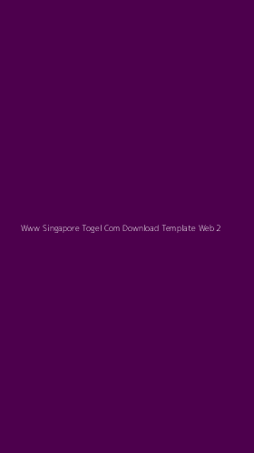 Tampilan Antarmuka Aplikasi Www Singapore Togel Com Download Template Web - 2
