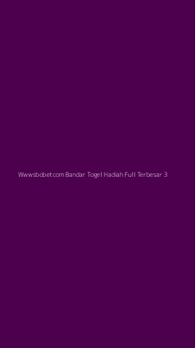 Tampilan Antarmuka Aplikasi Wwwsbobetcom Bandar Togel Hadiah Full Terbesar - 3