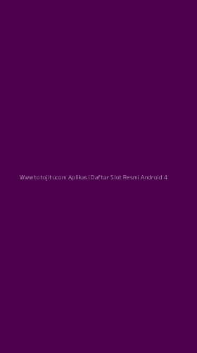 Tampilan Antarmuka Aplikasi Wwwtotojitucom Aplikasi Daftar Slot Resmi Android - 4