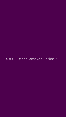 Tampilan Antarmuka Aplikasi X888x Resep Masakan Harian - 3