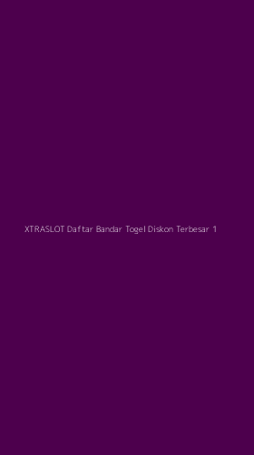 Tampilan Antarmuka Aplikasi Xtraslot Daftar Bandar Togel Diskon Terbesar - 1
