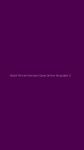 Tampilan Antarmuka Aplikasi Xlslot Portal Informasi Game Online Terupdate - 3