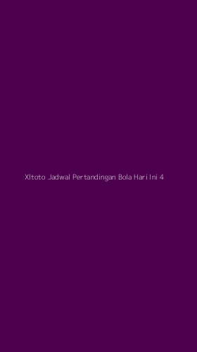 Tampilan Antarmuka Aplikasi Xltoto Jadwal Pertandingan Bola Hari Ini - 4