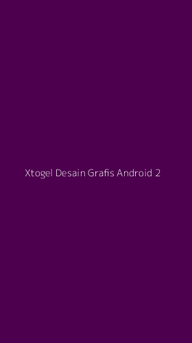 Tampilan Antarmuka Aplikasi Xtogel Desain Grafis Android - 2