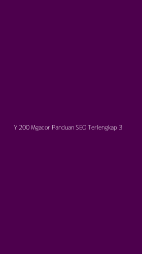 Tampilan Antarmuka Aplikasi Y 200 Mgacor Panduan Seo Terlengkap - 3