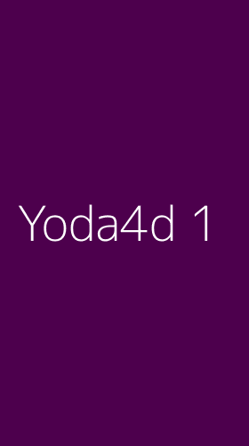 Tampilan Antarmuka Aplikasi Yoda4d - 1