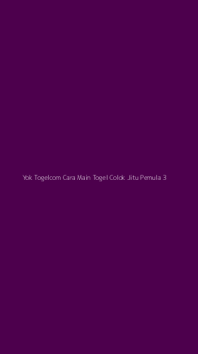 Tampilan Antarmuka Aplikasi Yok Togelcom Cara Main Togel Colok Jitu Pemula - 3