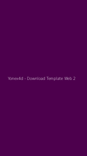 Tampilan Antarmuka Aplikasi Yonex4d - Download Template Web - 2