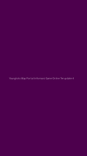 Tampilan Antarmuka Aplikasi Youngtoto Wap Portal Informasi Game Online Terupdate - 4