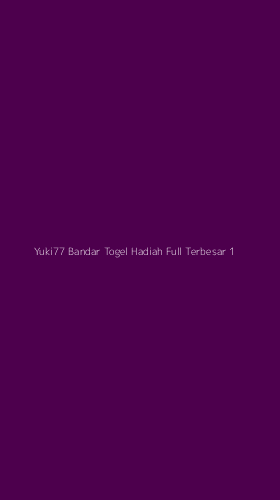 Tampilan Antarmuka Aplikasi Yuki77 Bandar Togel Hadiah Full Terbesar - 1